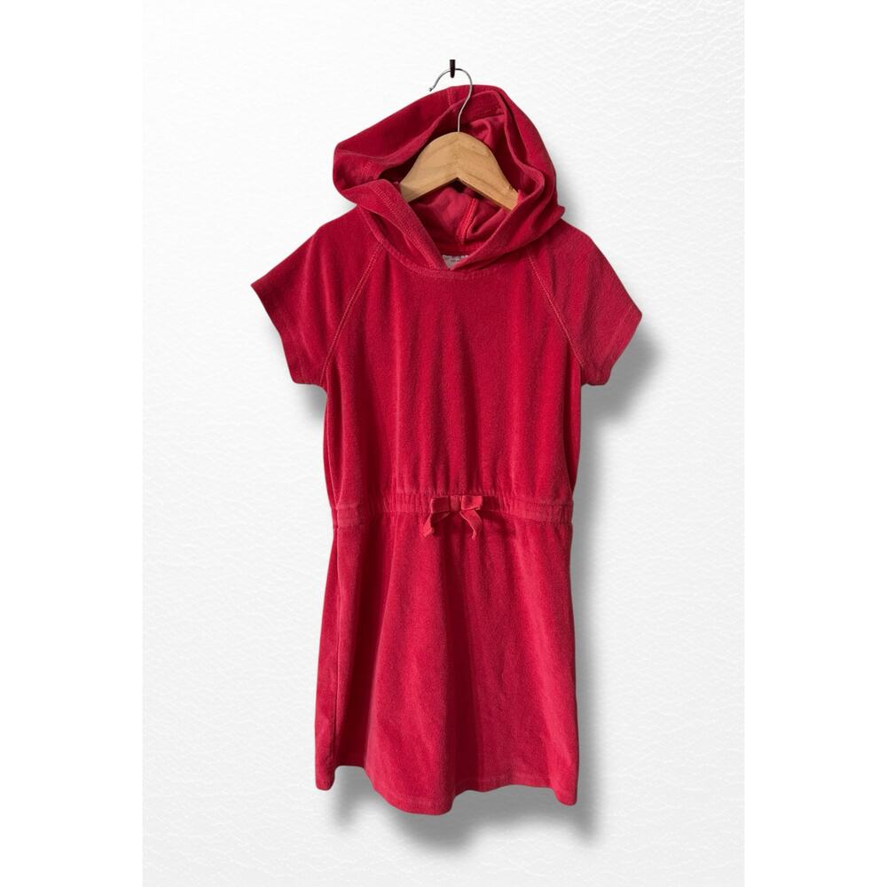Hanna Andersson Hooded Terry Cover-Up, Size 8